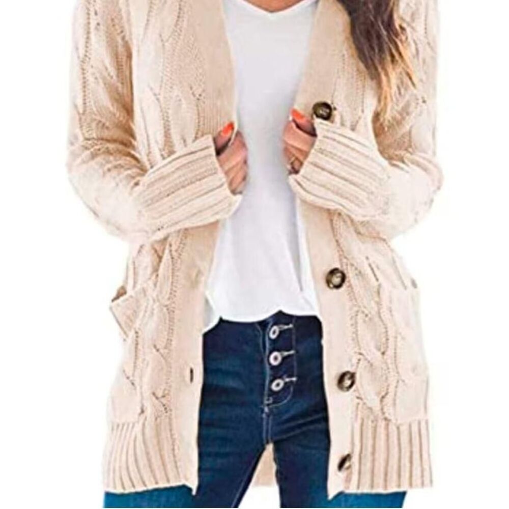 Open front Cardigan sweater size small